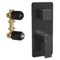 Matte Black Built-In Three Way Shower Diverter